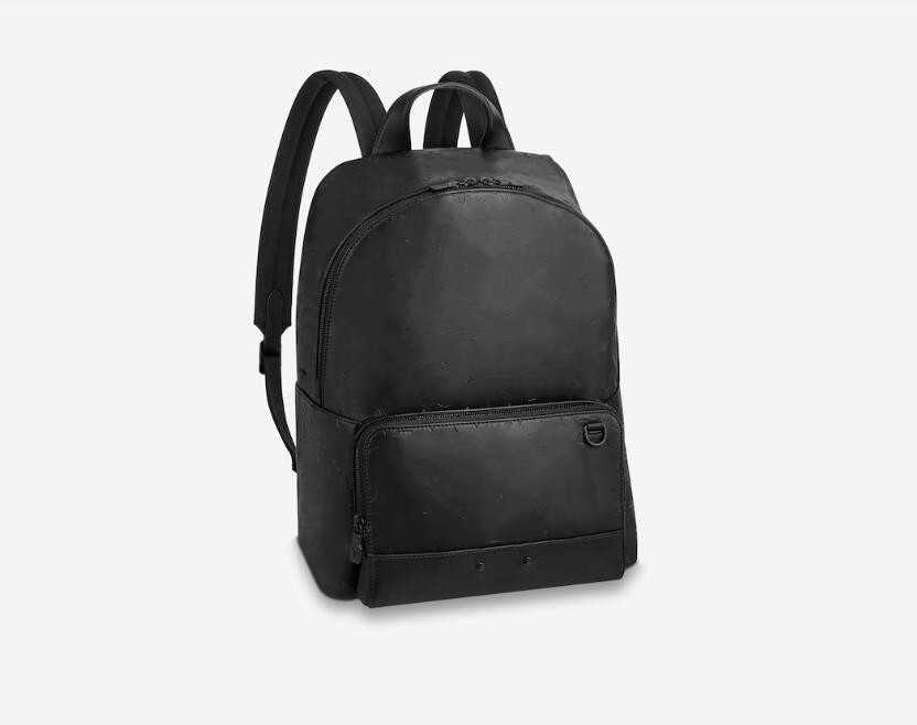 

WF M46109 RACER Genuine Leather Backpack Men Women Embossing Luxury Designer Monograms Duffel travel Bags Classic Backpacks Style School Shoulder, Grey with logo