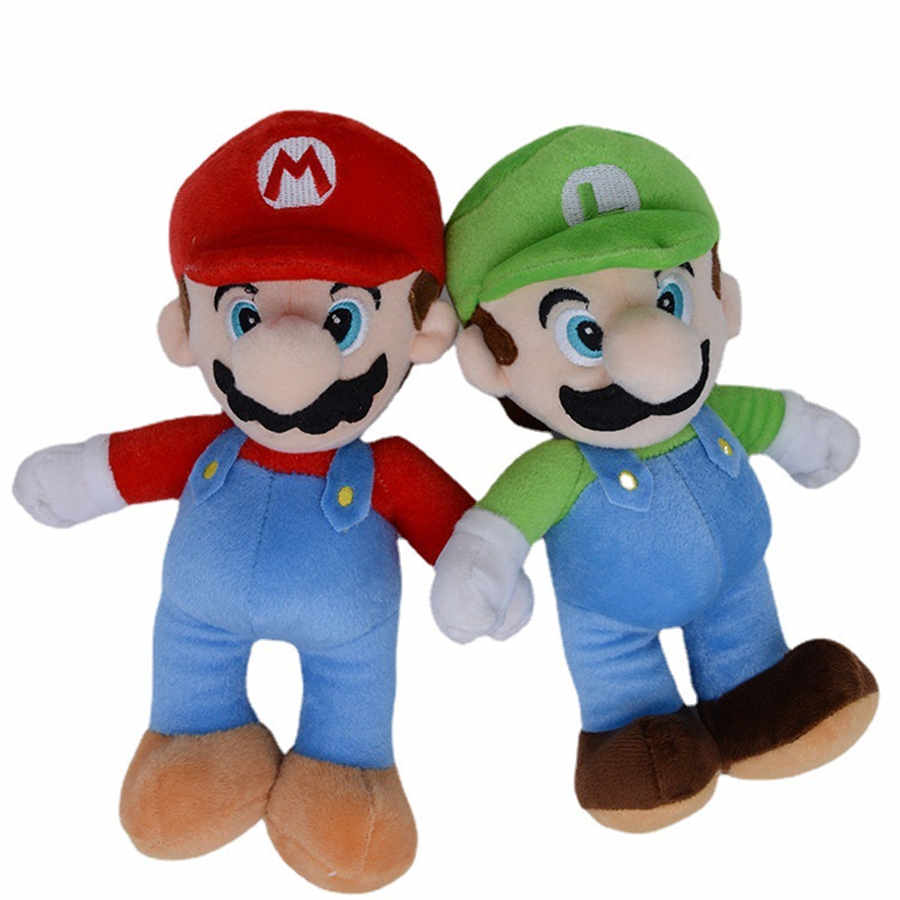

25cm Super Mushroom Yoshi Plush Toys Soft Stuffed Animals Toy Doll, #1