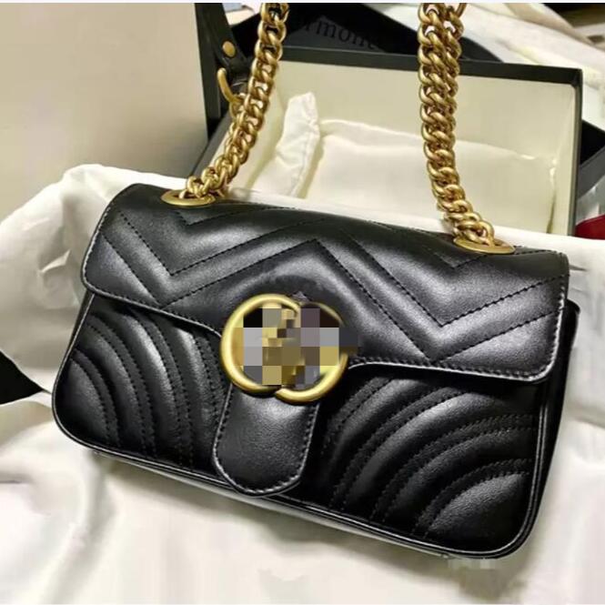 

2022 5A Designer-Marmont Velvet Bags Women Famous Brands Shoulder Bag Sylvie Designer Luxury Handbags Purses Chain Fashion Cross Body Bag