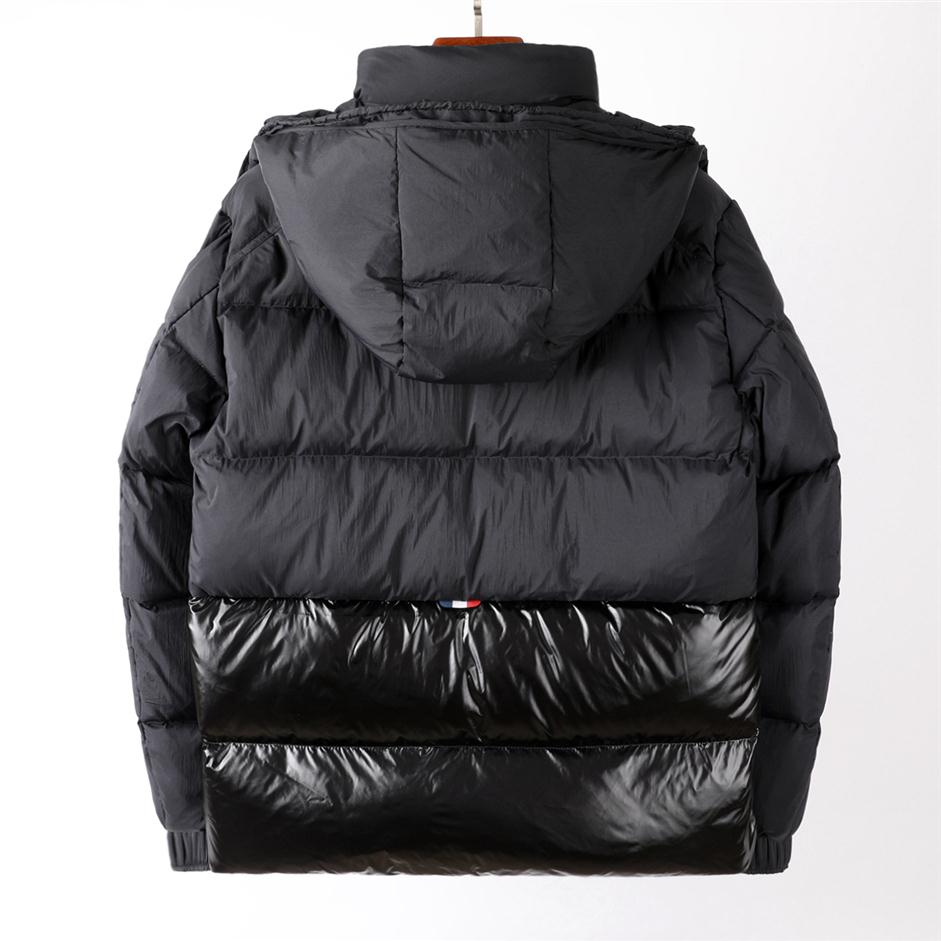 Designer Maya Men's Down Jacket Chest Print Letters Women's Parka Size 1-5306O