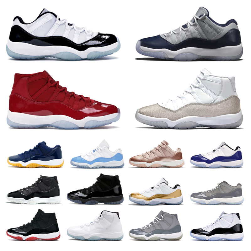 

shoes 11 11s basketball Shoe men jumpman Low White Concord UNC Low Rose Gold Win Like 96 mens women sports sneakers, 3 low white concord