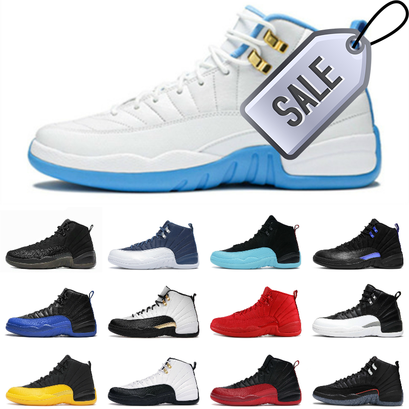 

BOOTS Basketball Shoes 12 12s Jumpman men women Dark Concord Flu Game University Jumpma, V014