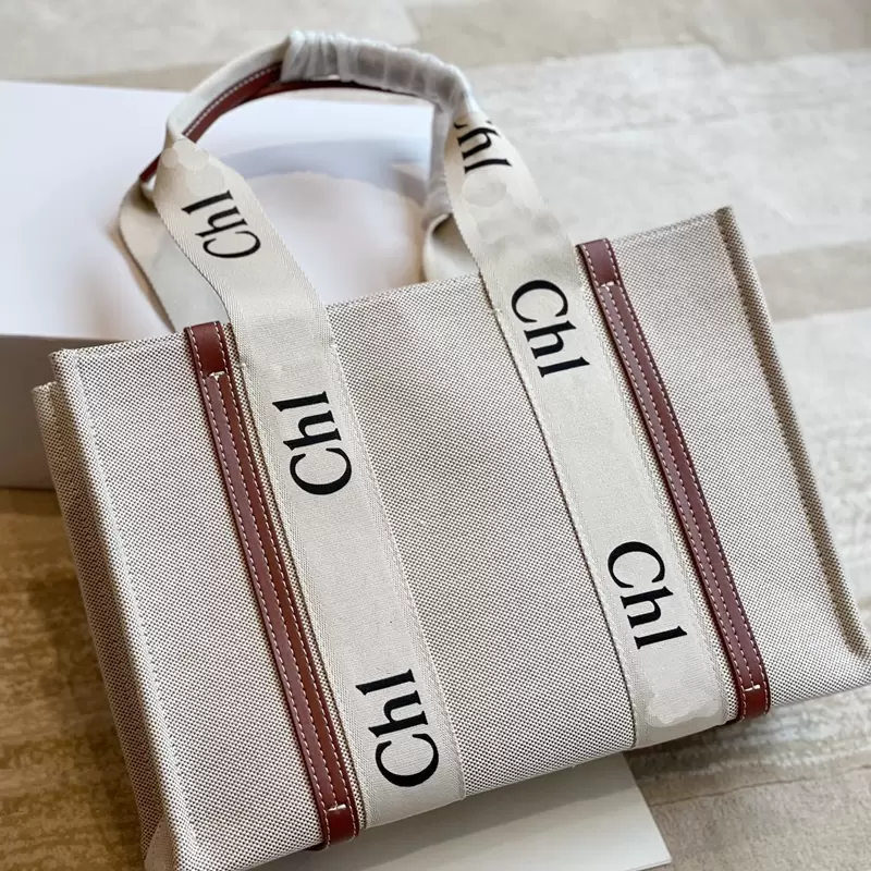 

Top Quality Fashion Bestselling Famous Shopping Bag Women Tote Handbags Canvas Woody Shoulder Bags Classic Interior Zipper Small Medium Large All Season, No bags