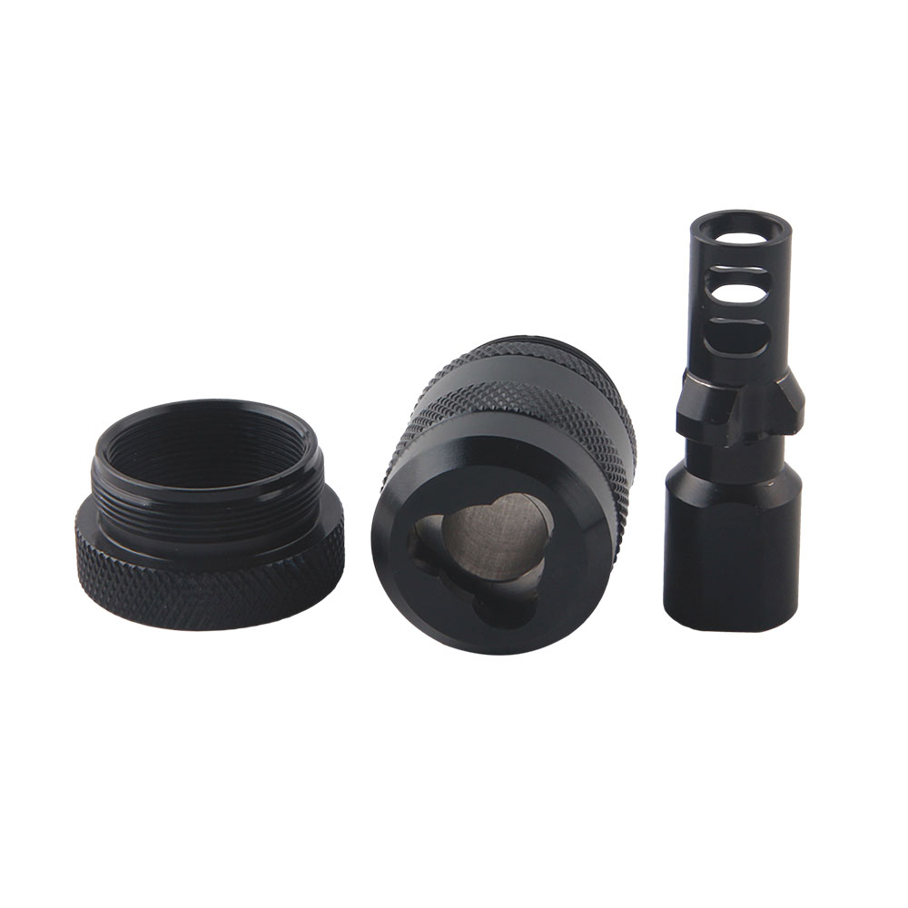 

newfuel Filter 3 Lug Trilug Mount Quick Detach Stainless Steel piston 1-3/16x24 Tri Lug TPI Adapter 1.375x24 for Solvent Trap 9m