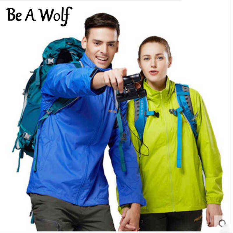 

Be A Wolf Spring Windbreaker Waterproof Softshell Jackets Men Outdoor Fishing Hiking Clothing Camping Skiing Rain Jacket QH1301 T220811, Women-yellow