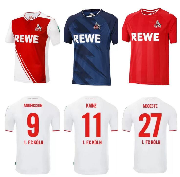 

FC KOln soccer Jersey kit 2022 2023 Anthony Modeste F.Kainz R.Czichos J.Hector E.Skhiri The Lates Trikots 22 23 football shirts camiseta de fUtbol Uniforms