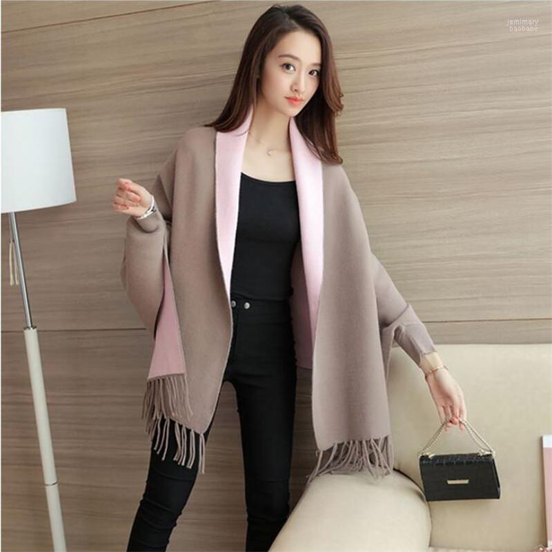 

Women's Sweaters Female Cardigan For Winter 2022 Lady's Sweater Woman Feminino Women Cardigans Autumn Long Sleeve E016 Jemi22, Khaki