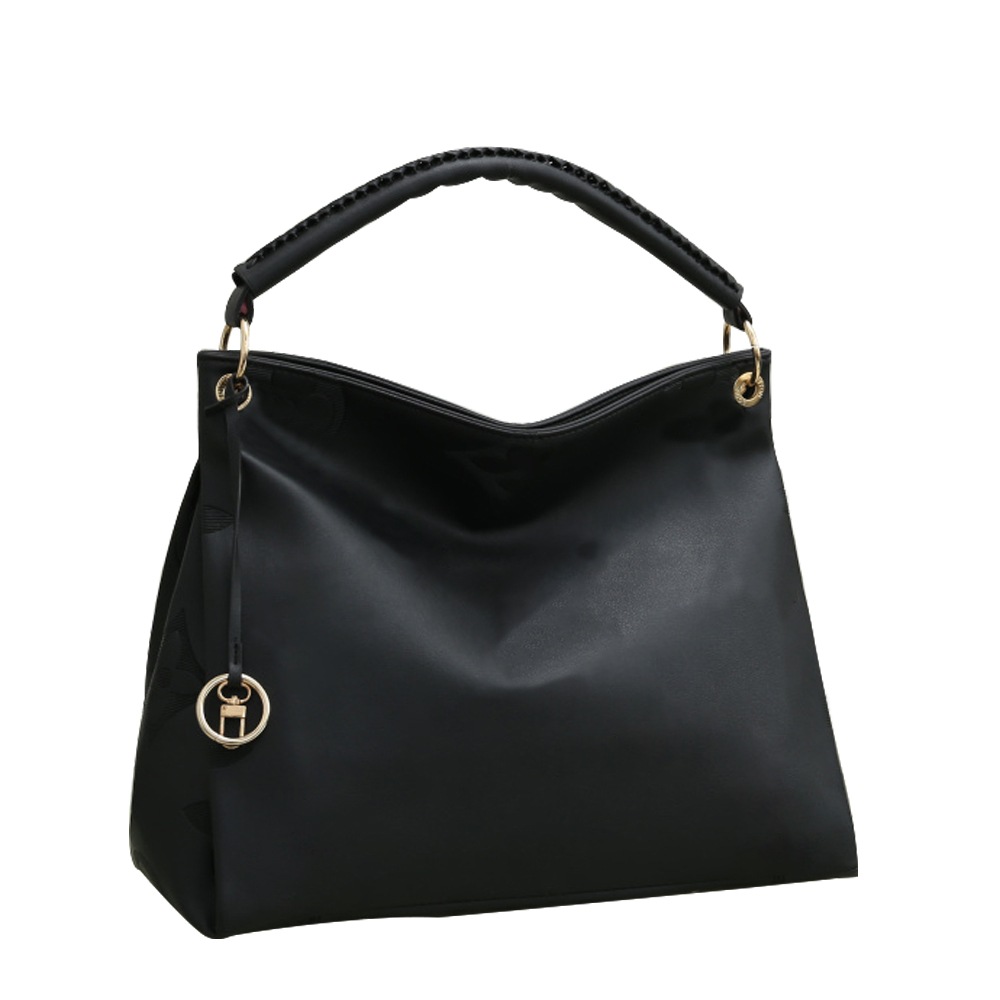 

Classic Style Handbag Totes Bag Pu Leather Women handbag Fashion female Crossbody Handbags Tote Lady Bucket drawstring, Brown