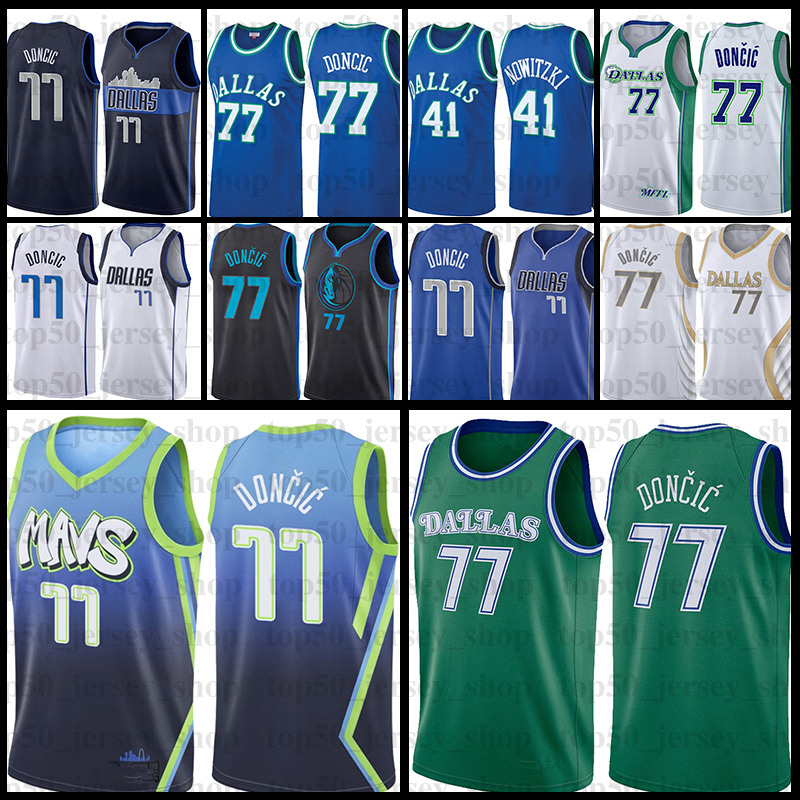 

Dallas''Mavericks''Doncic Basketball Luka Dirk 41 Nowitzki Jersey Jayson Tatum Celtices Larry Bird Jaylen Brown Bostons Russell Westbrook Dwyane Wade, Fugu jersey