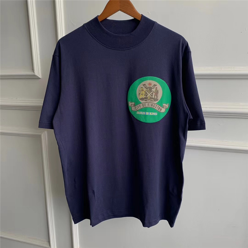 

Women Men Tees Oversized T Shirts Streetwear T-shirt Navy