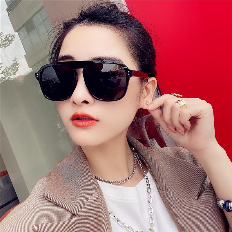 

Sunglasses Arrive Luxury Square Rectangle For Women Men Brand Designer Personality Frame Fashion Retro Black Pink Glasses, White;black
