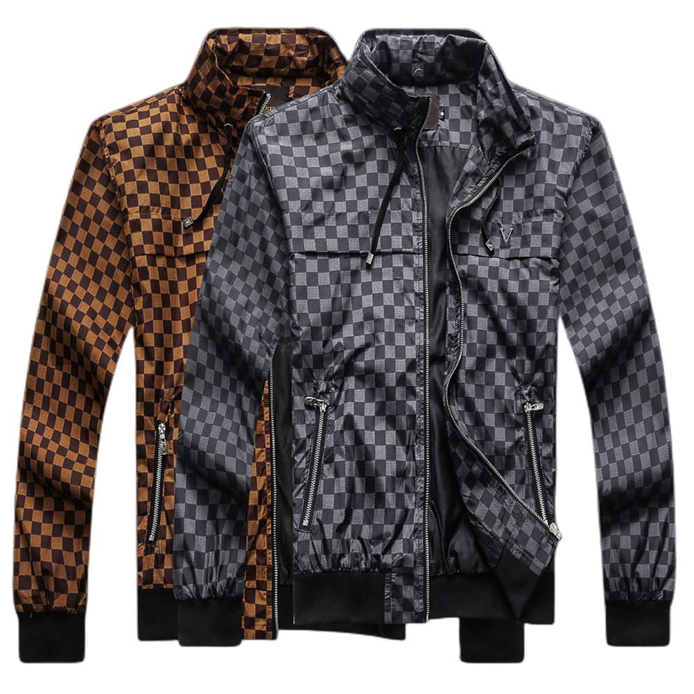 

New Fashion Jacket Windbreaker Long Sleeve Mens Jackets Hoodie Clothing Zipper with Animal Letter Pattern Plus Size Clothes M-XXXXL