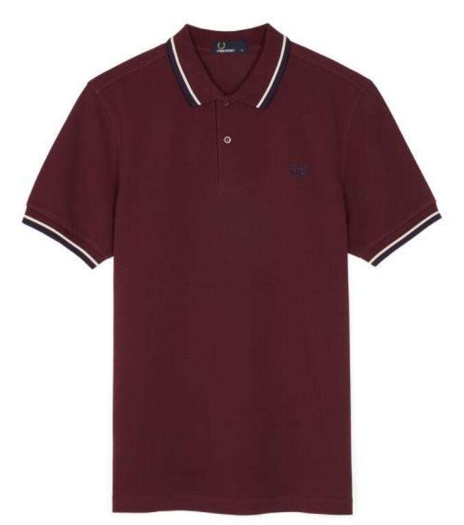 

polo classic High shirt quality English cotton short sleeve designer brand summer tennis men's t-shirt colors Fred Perry 7BHI