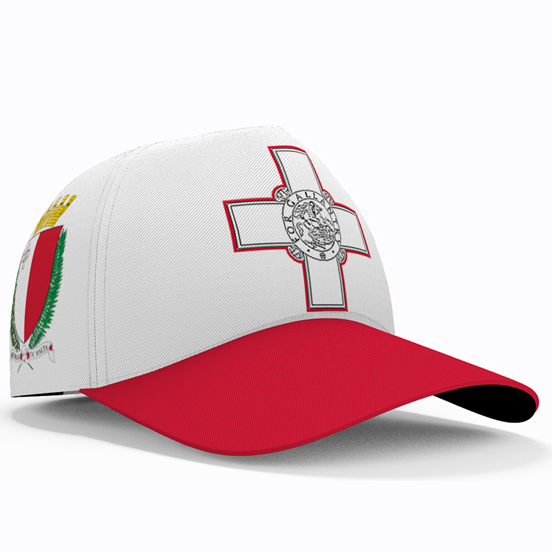 

Malta Baseball Caps Free Custom Made Name Team Logo Mt Hats Mlt Country Fishing Travel Maltese Nation Republic Flags Headgear, 1001