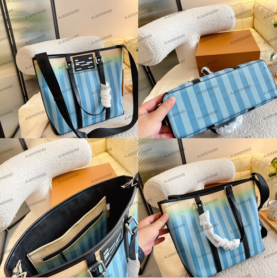 

2022 Summer Gradient Tote bag large capacity fashion shoulder bag, 02