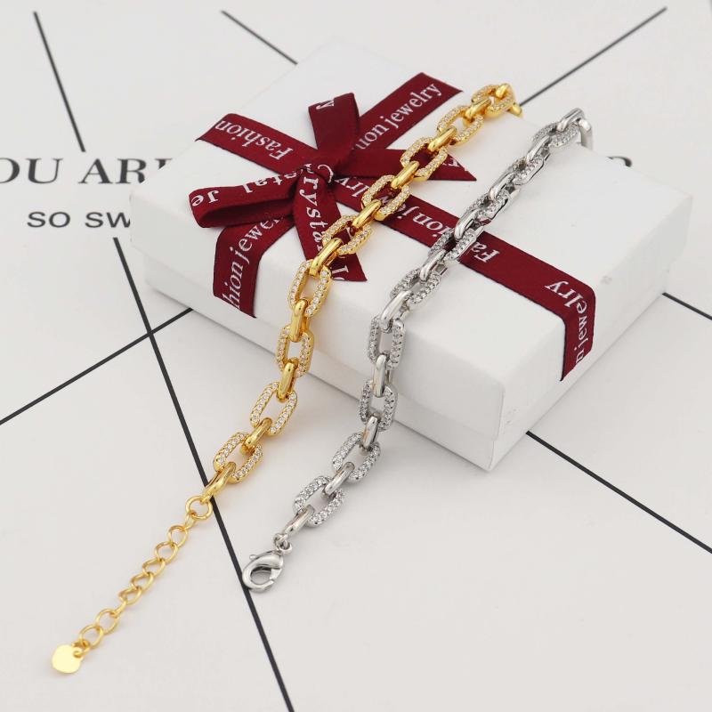 

Charm Bracelets Fashion Classic Zircon Rope Crystal Bracelet Jewelry Wholesale ProductionCharm CharmCharm