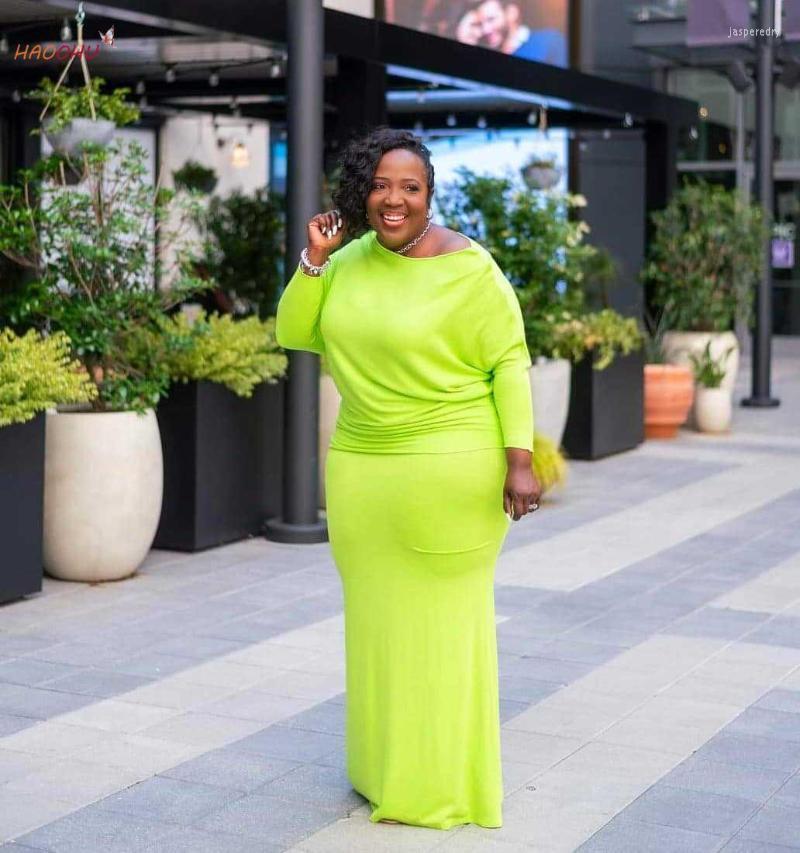 

Plus Size Dresses Women's Clothing Solid Color Long-Sleeve Round-Collar Dress Fashion Women Casual Urban Commute Autumn Jasp22, Blue