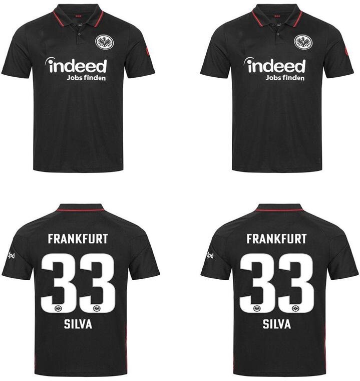 21 22 Eintracht Frankfurt Soccer Jerseys Die Adler SOW SILVA KOSTIC JOVIC football shirt set 2021 2022 HASEBE HINTEREGGER Men Kids ki-image-766083087