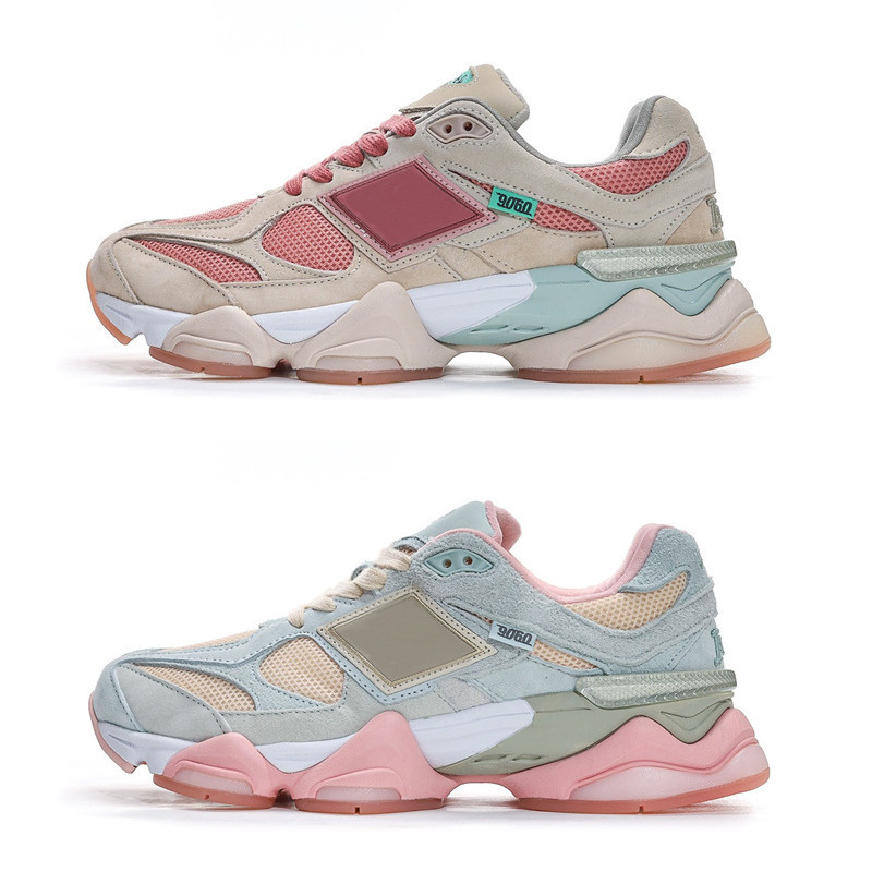 

New Joe Freshgoods 9060 Inside Voices Designer Skate Shoes Penny Cookie Pink Baby Shower Blue Black Men Women Sports Low Sneakers 36-45