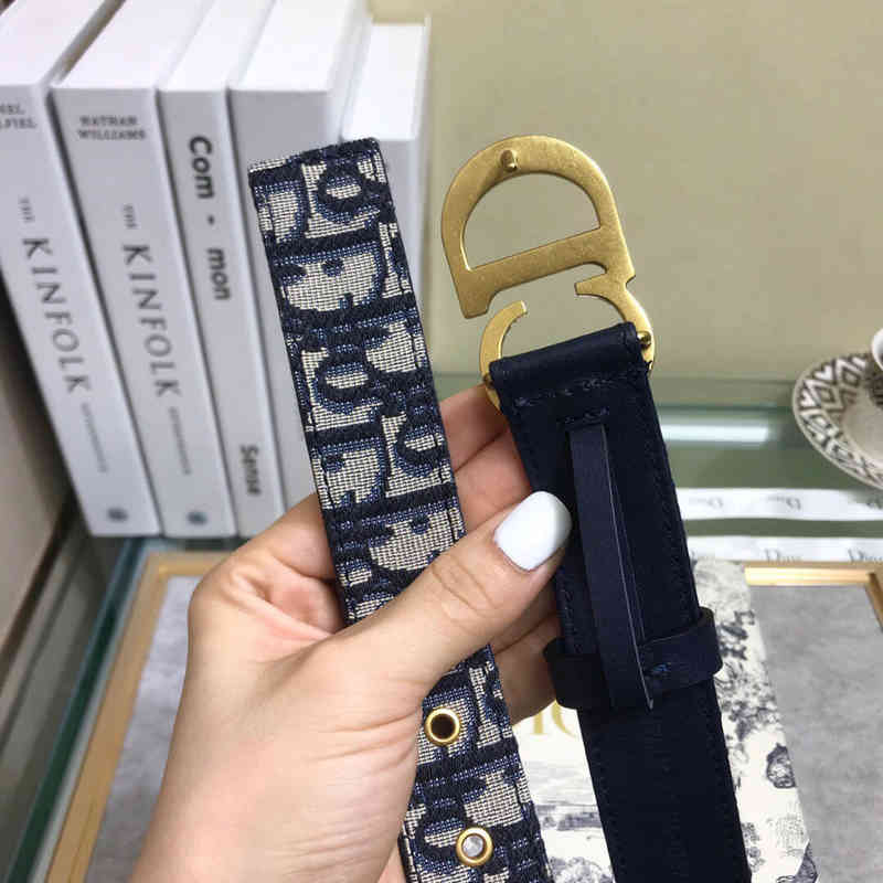 

Duolundio CD buckle jeans fashion versatile pants belt women's fine decoration with skirtWUCE with logo, Black