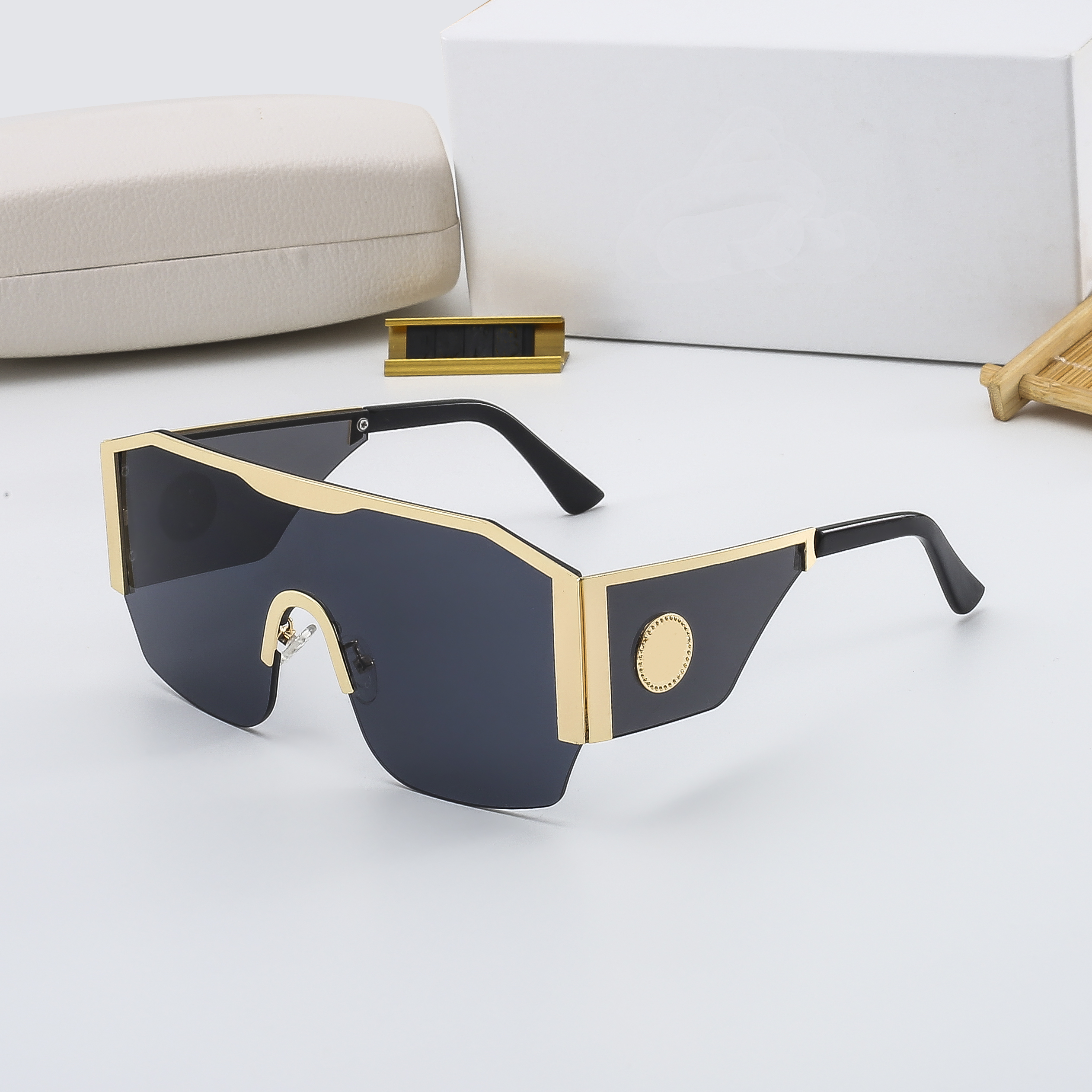 

Top Quality New Fashion Sunglasses For Man Woman Erika Eyewear Brand Designer sunglasses Street tide no border UV400 7 color optional