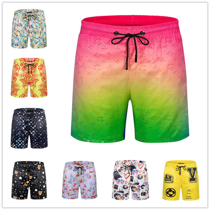 

2022 Brand Designer Men's Shorts Large beach pants summer fashion street wear fast dry swimsuit printing board M-3XL 3334, 01