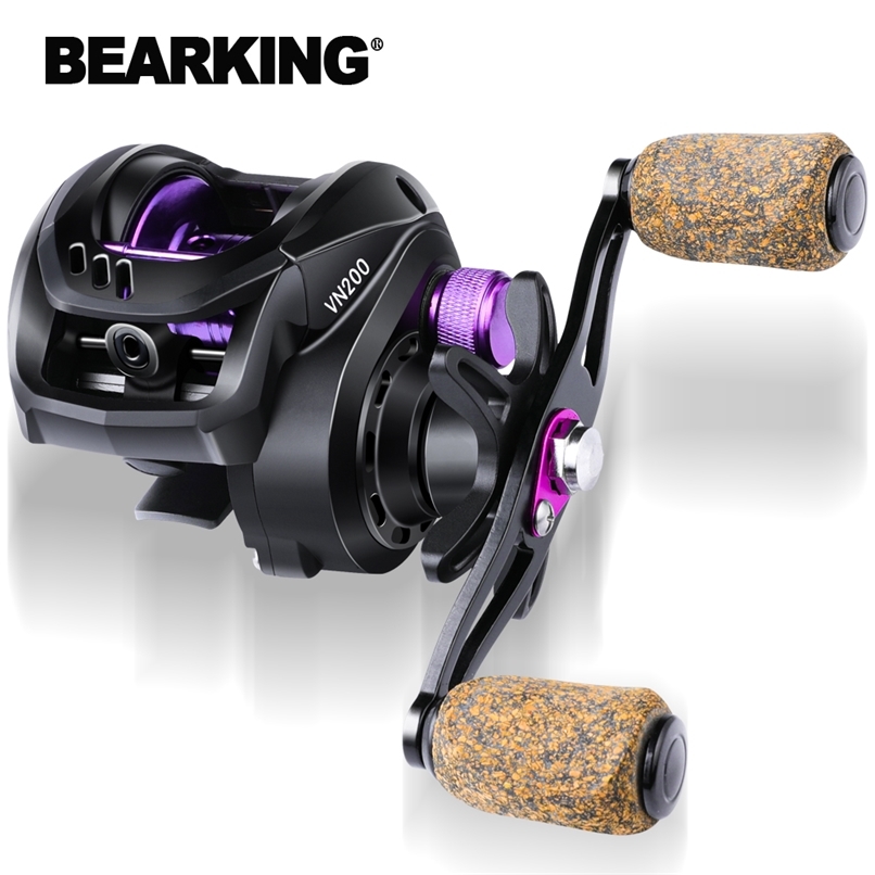 

BEARKING Baitcasting Reel 7KG Max Drag 65 1 High Speed Fishing Reinforced Carp 220615