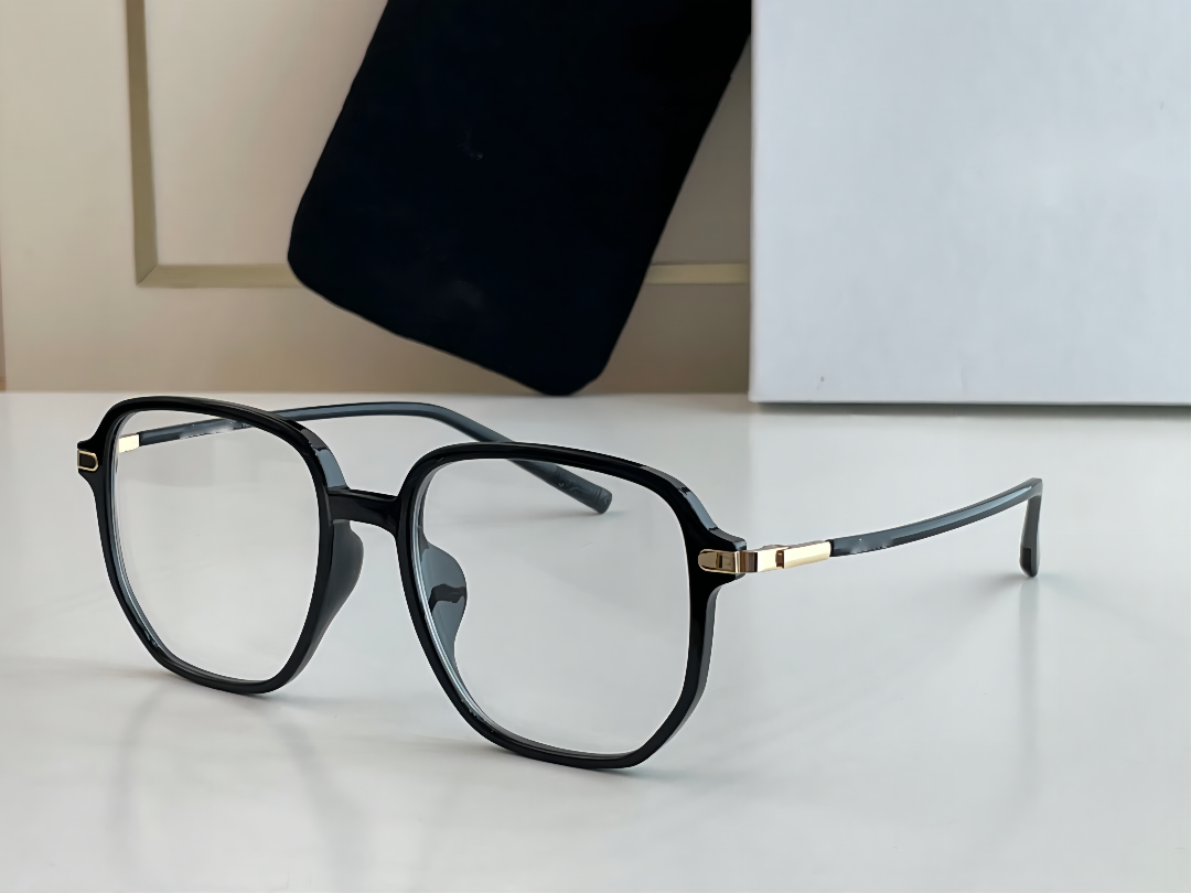 

Optical Eyeglasses For Men and Women Retro Style 41496 Anti-blue light lens Square plate Full frame with box
