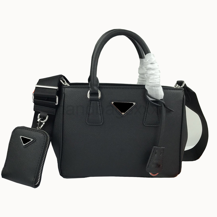 

Authentic Original Quality Designer Bag Milano Large Saffiano Three in one Tote Fashion Messenger Handbags Genuine Leather Women Man, Beige