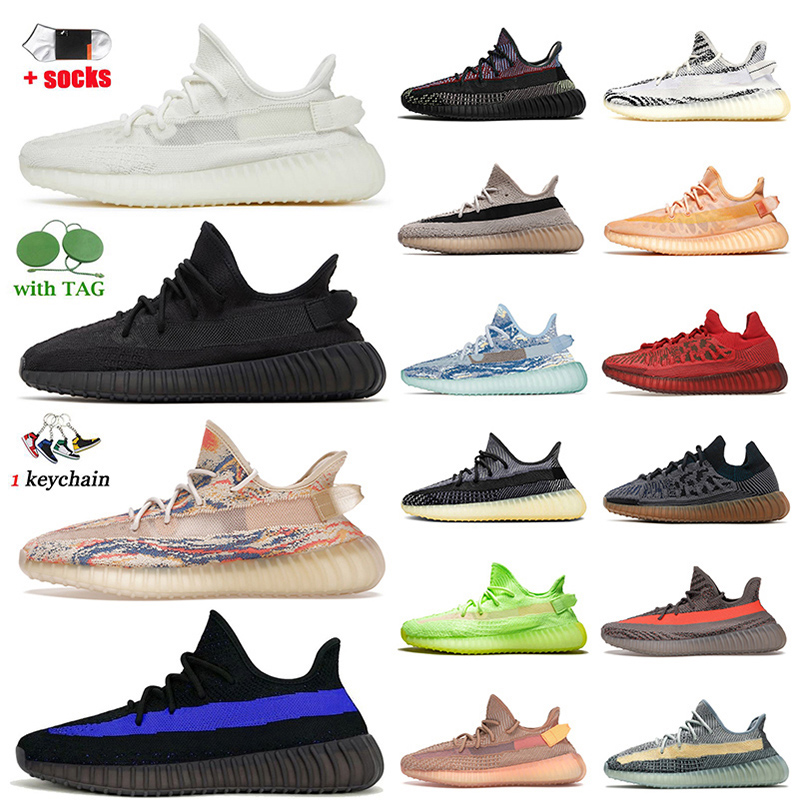 

2022 Women Mens Static Running Shoes yeezies V2 Pure Oat Onyx Bone Beige Dazzling Blue CMPCT Slate Red Dark Beluga Reflective Trainers Mono Clay Size 36-48 Sneakers, C46 tail light 36-48