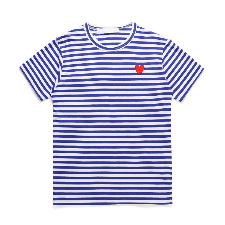 

Fashion Mens Play T Shirt Designer Red Heart Shirt Commes Casual Women Shirts Des Badge Garcons High Quanlity TShirts Cotton Embroidery Short Sleeve Summer Tee top 03, I need see other product