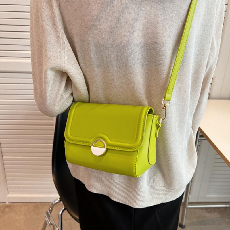

Evening Bags Fashion Solid Color Shoulder Bag Crossbody For Women Simple PU Leather Purse Female Designer Handbags BagsEvening, Black