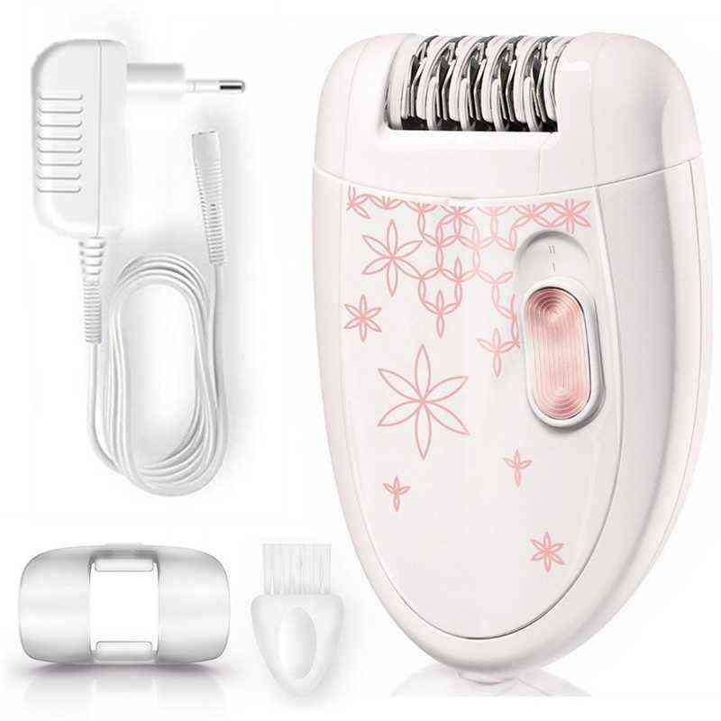 

Epilator 100-240v corded women epilator electric hair removal for body underarm female face lady leg bikini trimmer painless220422