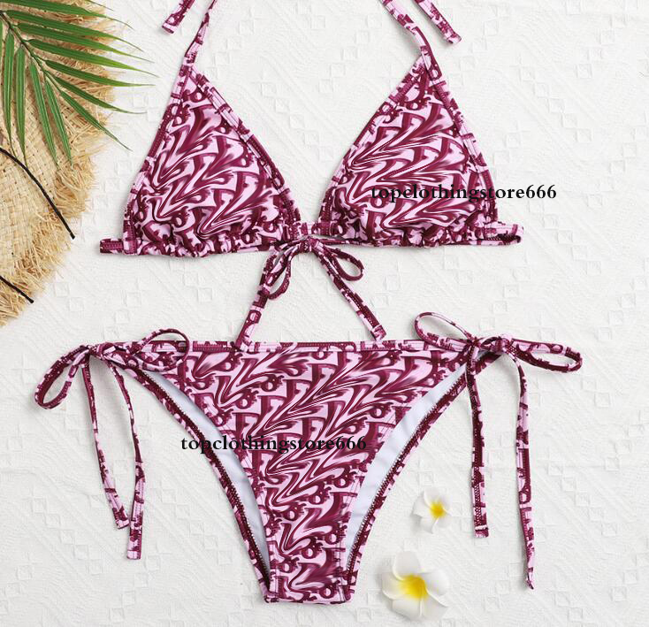 Designer Tops Femmes Swimwear Sexy Bikinis Set Ladies Summer Baigning Fashion Beach Swimsuit