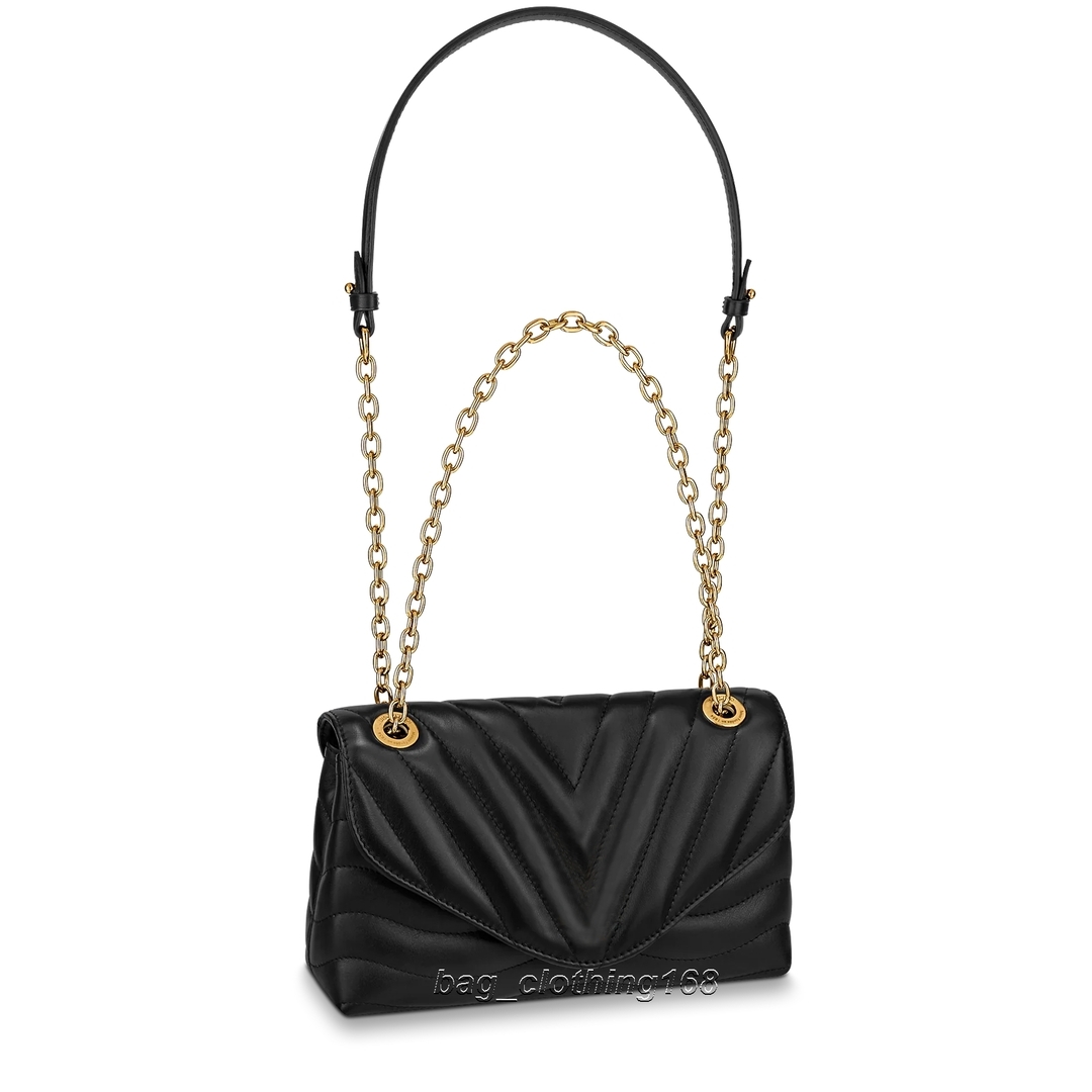 

High quality designer handbags crossbody Shoulder Bag luxury bag with V shaped quilting gold-color chain women wallet Handbag Purses, Red