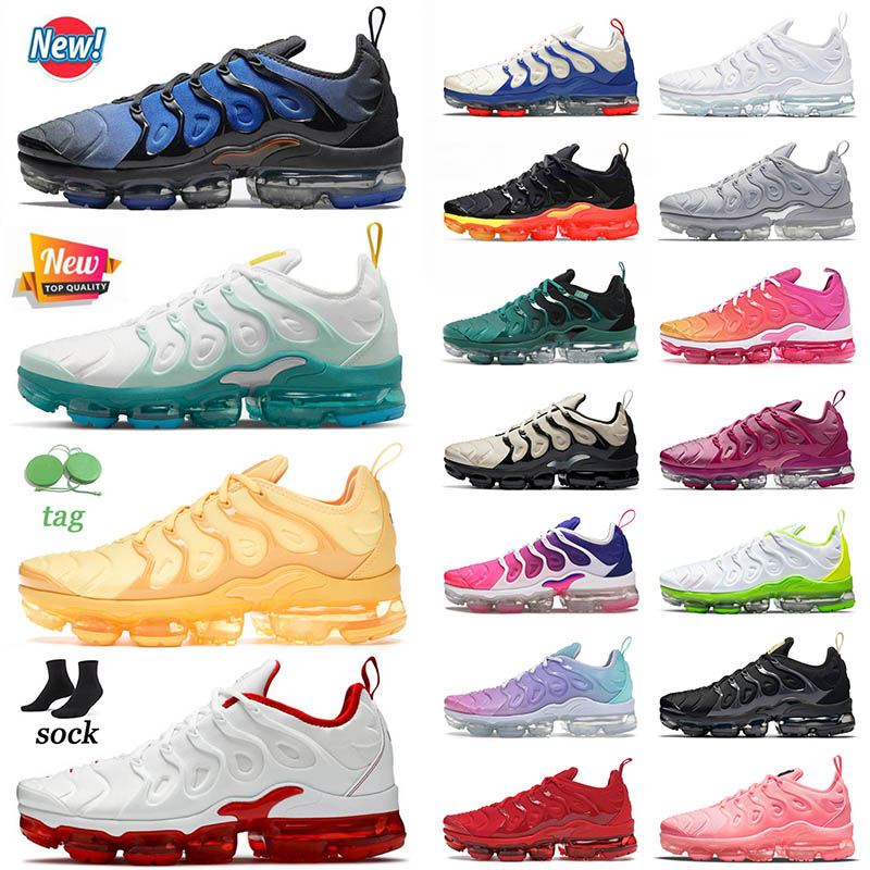 

Top Quality 2022 Authentic Cushion Plus Tn Running Shoes for Mens Knicks Vibes Since 1972 Cherry University Gold Light Bone Men Women Sports Sneakers Trainers 36-47, C53 metallic gold 39-47