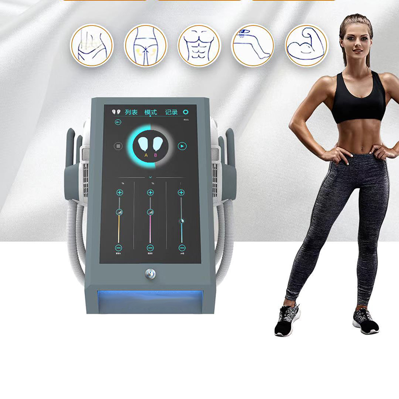 Stimulateur musculaire Ems haute puissance, électromagnétique, 4 poignées, Machine de Stimulation musculaire corporelle Emslim, à vendre, été 202