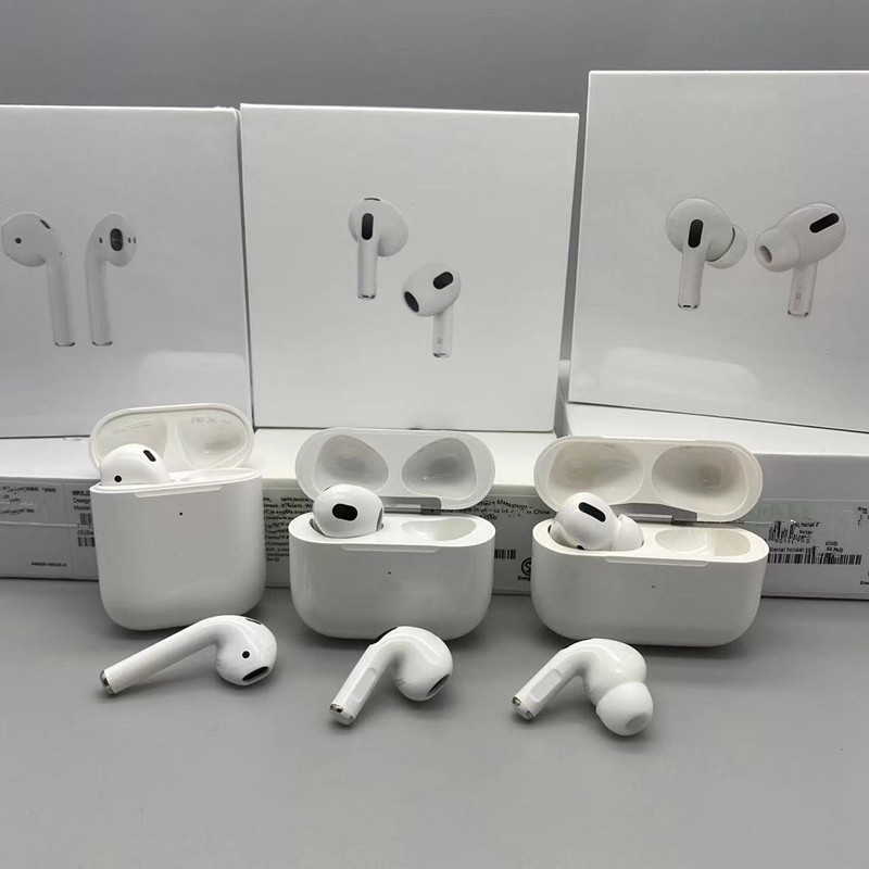 

For Airpods Pro case Protective Cover Airpod 3 Bluetooth Headset Set Transparent PC Hard Shell Clear Protecter Dirt resistance top quality 4 styles good nice