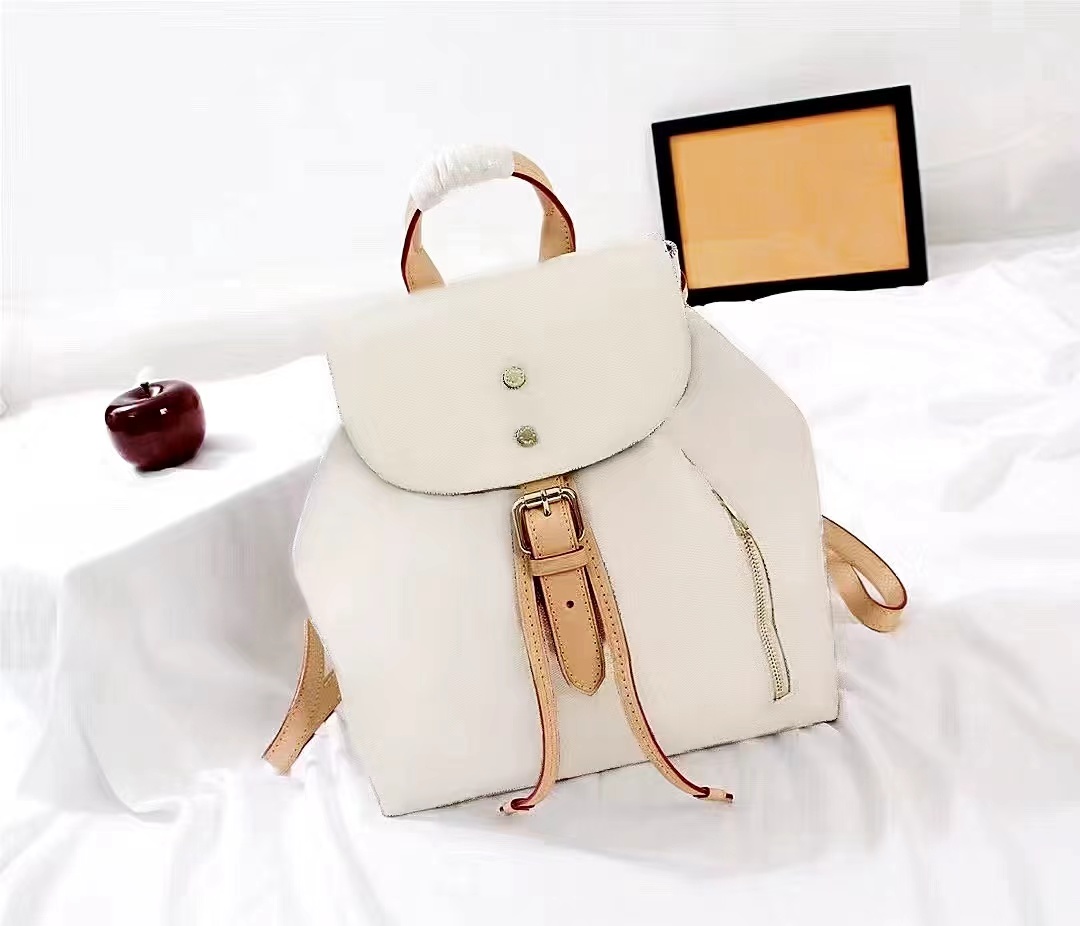 

Designer back pack sperone mini shoulder bags women white backpack Bags genuine leather Fashion compartment School Backpacks Classic Travel Messenger dicky0750, Extra shipping fee(not for sale)