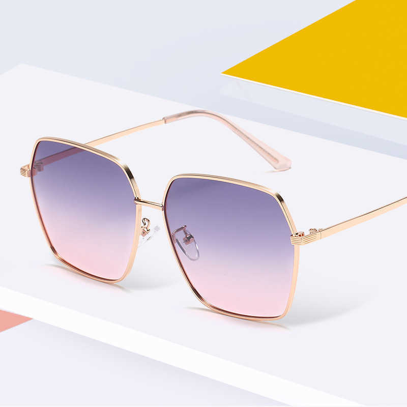 

2021 new high-end polarized fashion Frame Sunglasses net red casual Sunglasses