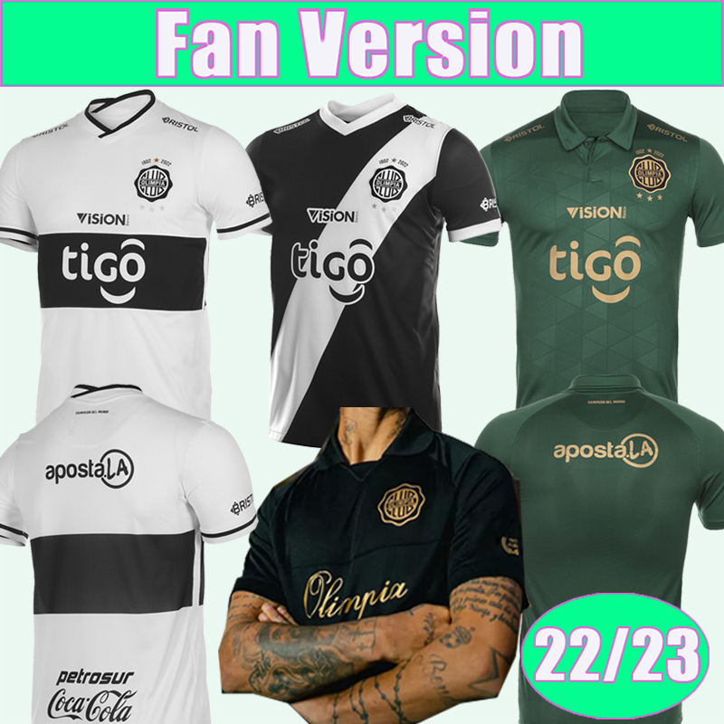 

2022 Olimpia 120 Anos Mens Soccer Jerseys 22 23 Asuncion Paraguay league R.ORTIZ W.GONZALEZ D.GONZALEZ .OTALVARO Home Away 3rd Football Adult Shirts, Qm9043 2022 away no patch