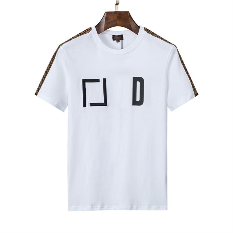 

2022 summer men's T-shirt casual loose short sleeve lettered print high quality top touting fashion t Asian size m-3xl V655, 10