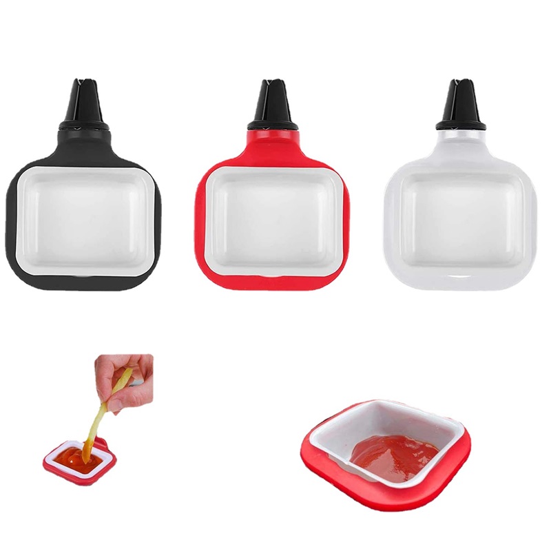 

Dinnerware Portable Universal Sauce Holders Stand Dip Clip Car Ketchup Rack Basket Dipping Sauces 20220519 E3