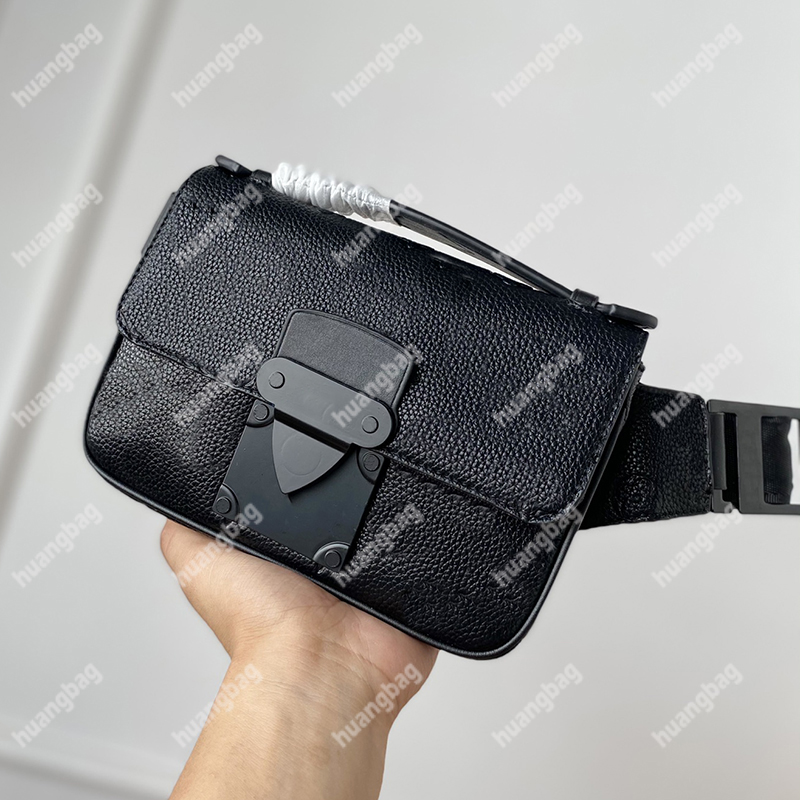 Sac à taille pour hommes de luxe de luxe Crossbody Fashion Fonction drôle sac en relief en relief de fleur de haute qualité lettres de sac à main