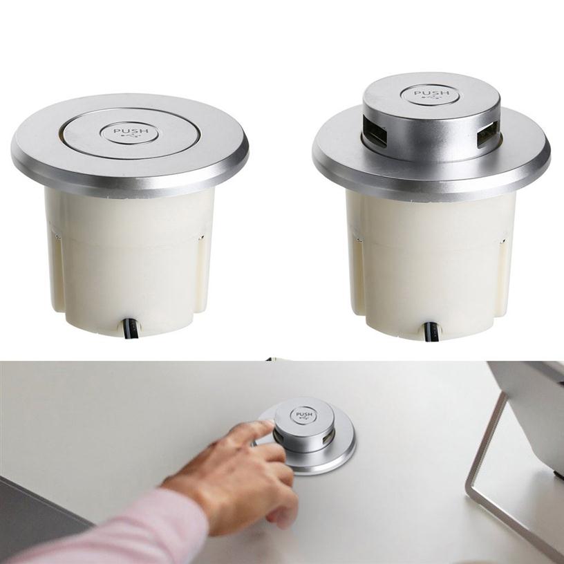 

Factory with two hundred people round sofa USB charger socket pop up power outlet for office226b