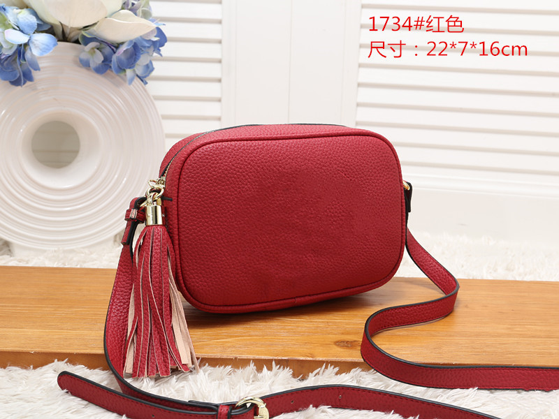 

Designer ladies handbag messenger bag style outdoor casual fashion high quality all kinds of occasions tassel small square bags lychee pattern, White