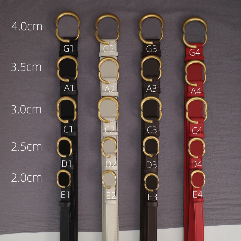 

Fashion Belt Women Genuine Leather Designer Belts Men Luxury Smooth Buckle Classic Letter Belt Womens Waistband Cintura Ceintures 20 Style, As pics