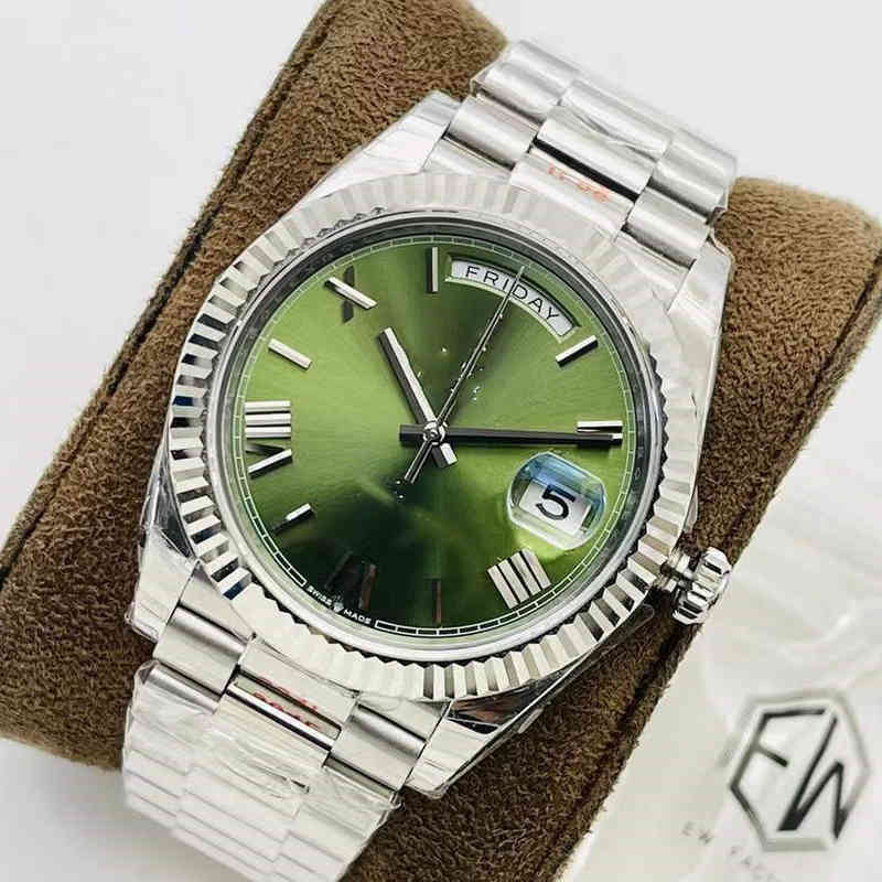 

uxury watch Date Gmt Mens Automatic Watch Movement Sapphire Luminous dat Calendar luxury Mechanical Wristwatch Men, Silver