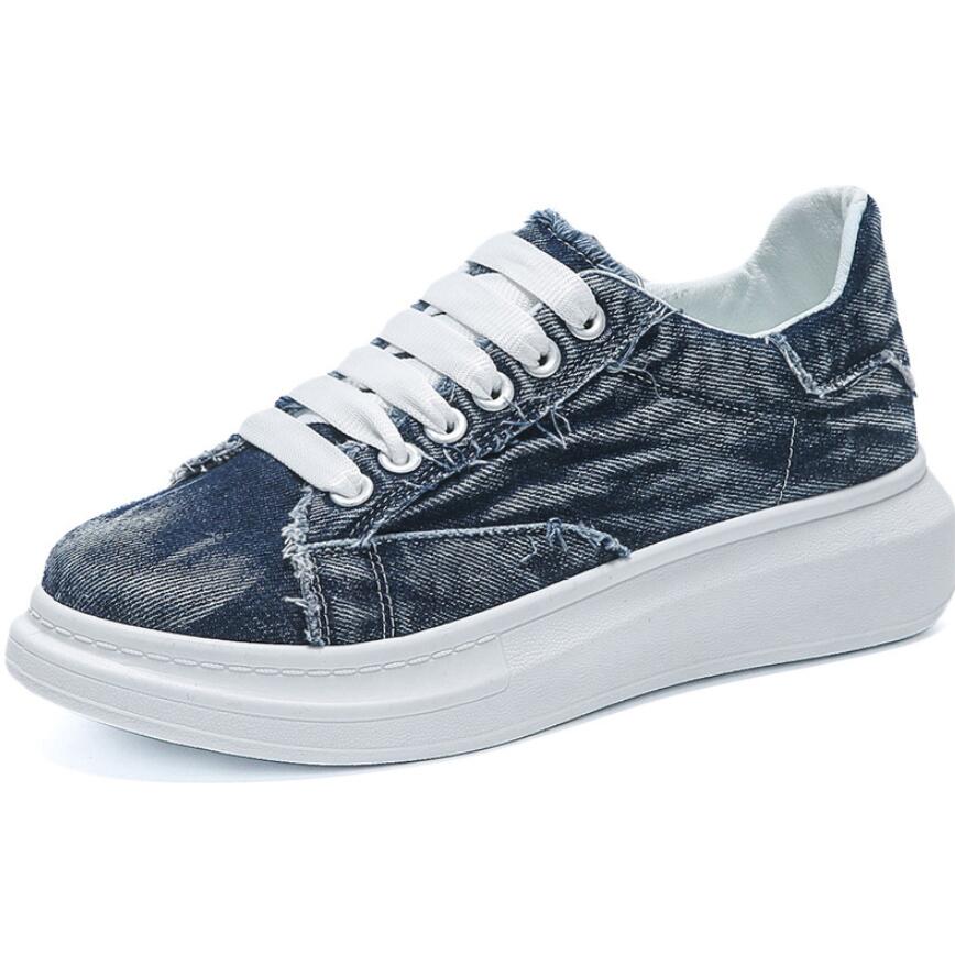 

Breathable Men Shoes Trend Board Shoes Umbrella Canvas Fashion Sports Casual Sneakers alpargatas hombre New, Blue