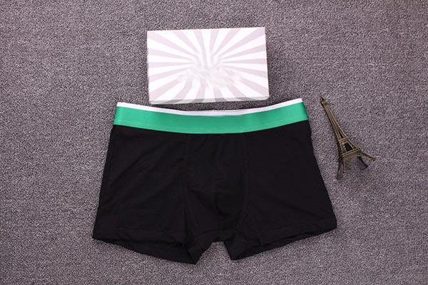 

Fashion Men Crocodile Boxer Shorts Sexy Underpants Young Soft Comfortable Elastic Brand Underwear, White
